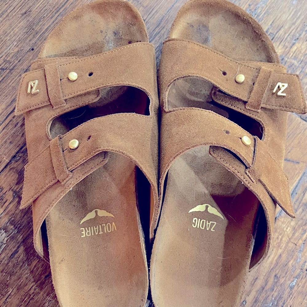 Zadig & Voltaire sandals suede